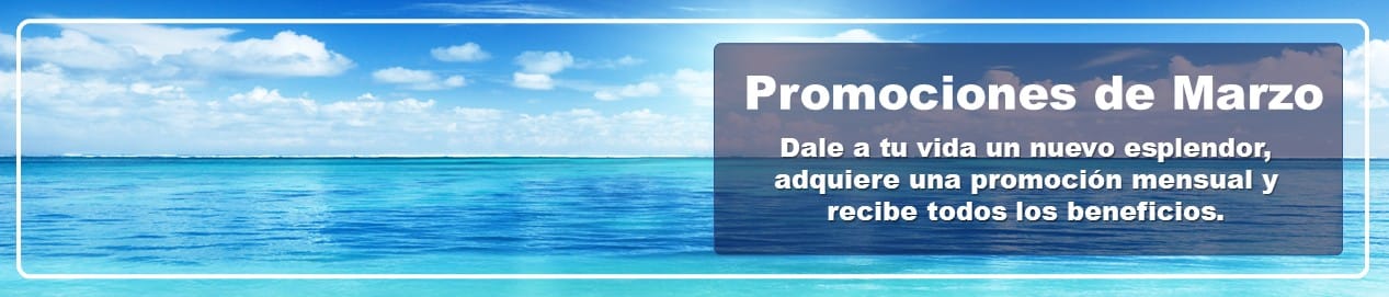 Marzo: Dale a tu vida un nuevo esplendor (banner)